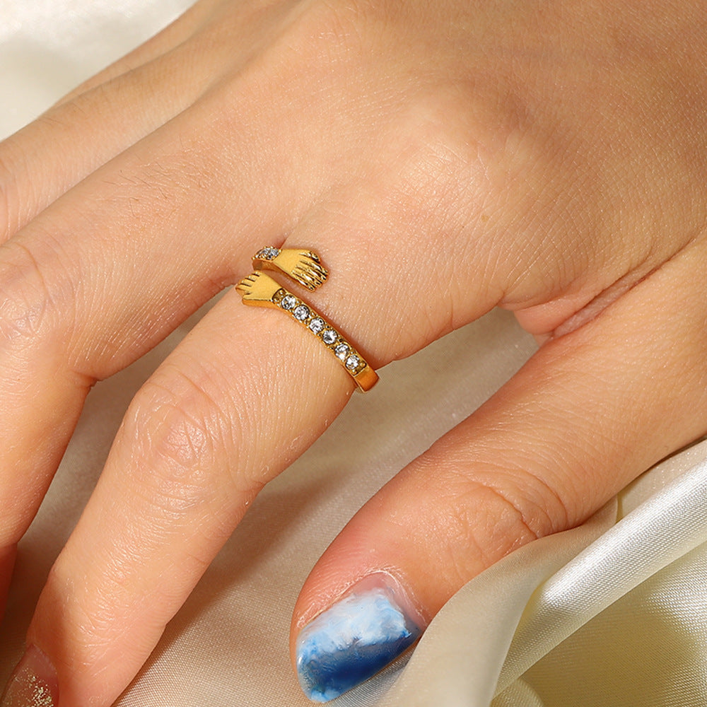 Amaryllis Gold Ring