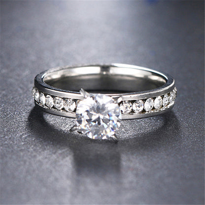 Angel - Ring mit Zirkonia