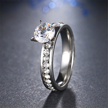 Angel - Ring mit Zirkonia