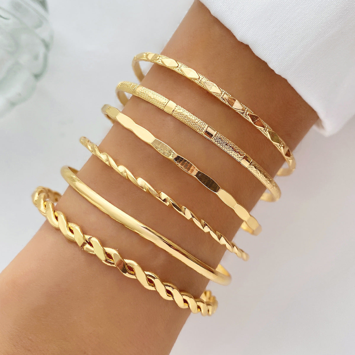 Gold Armband SET