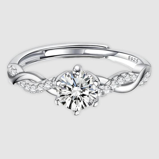 Valentines - Ring 925 Sterling Silber mit Zirkonia